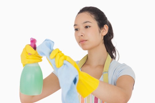 Deep cleaning a couch cushions and upholstery at home